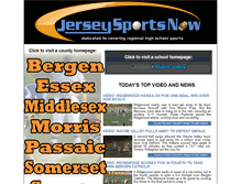Tablet Screenshot of jerseysportsnow.com